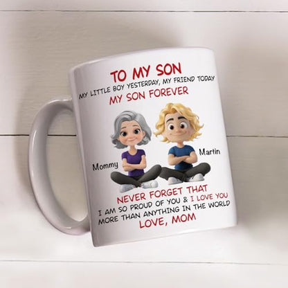 Wrappiness Personalized To My Son | Customised Coffee Mug | 11 OZ