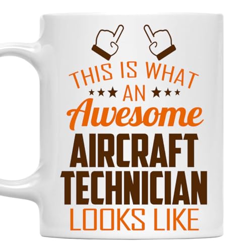 Awesome Aircraft Technician This Is What an | Ceramic Coffee Mug | 11 OZ