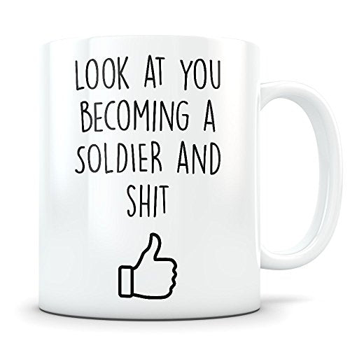 Army Graduation Gifts Military Science | Ceramic Coffee Mug | 11 OZ
