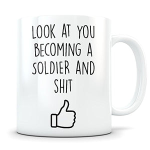 Army Graduation Gifts Military Science | Ceramic Coffee Mug | 11 OZ