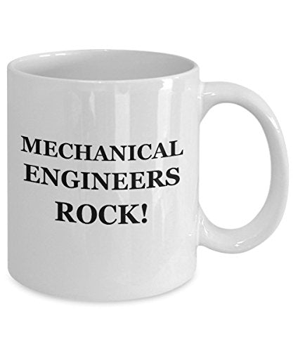 Mechanical Engineers Rock Funny Cute For | Ceramic Coffee Mug | 11 OZ