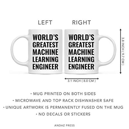 Gift for Men or Women World s Greatest Machine | Ceramic Coffee Mug | 11 OZ