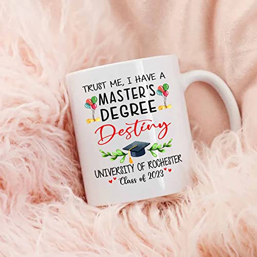Personalized Graduation Travel Gifts Trust | Customised Coffee Mug | 11 OZ