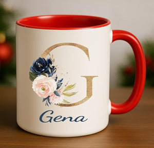 Unique Mom Gift with Name Gena Gifts Fun | Ceramic Coffee Mug | 11 OZ