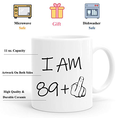 90th Birthday 1931 90 Years Old Birhtday for | Ceramic Coffee Mug | 11 OZ