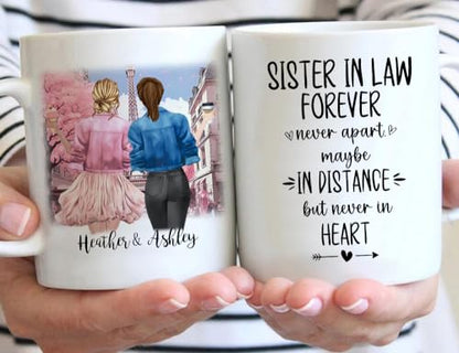 Mother s Day Ideas Gifts for Sister In Law | Customised Coffee Mug | 11 OZ