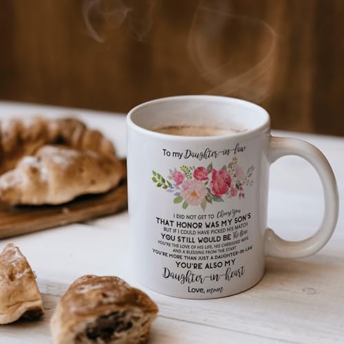 Custom Daughter in Law from Mom | Customised Coffee Mug | 11 OZ