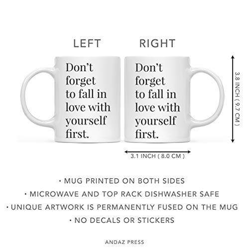 Motivational Inspirational Quote Gift Don t | Ceramic Coffee Mug | 11 OZ