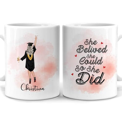 Personalized Graduation Customized Gift For | Customised Coffee Mug | 11 OZ