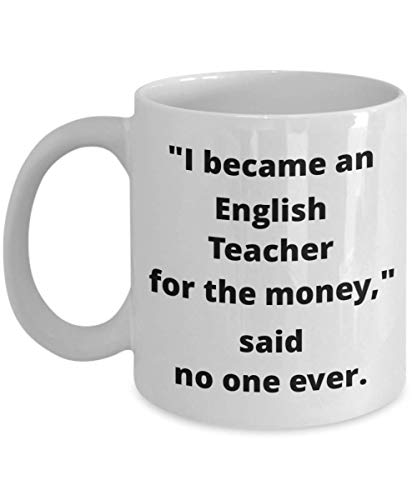 Funny English Teacher Gift from Student | Ceramic Coffee Mug | 11 OZ