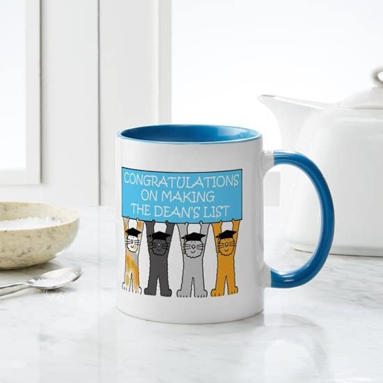 Congratulations On Making The Deans List | Ceramic Coffee Mug | 11 OZ
