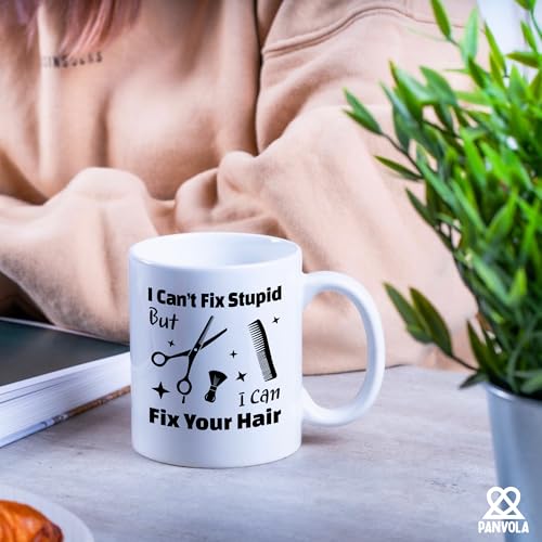 I Can t Fix Stupid But Your Hair Funny Stylist | Ceramic Coffee Mug | 11 OZ