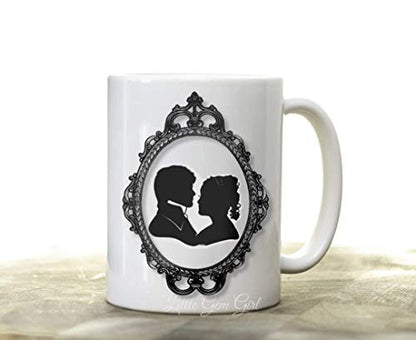 Jane Austen Pride and Prejudice Book Quote You | Ceramic Coffee Mug | 11 OZ