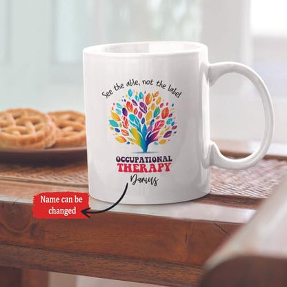 See The Able Not Label Customized Colorful | Customised Coffee Mug | 11 OZ