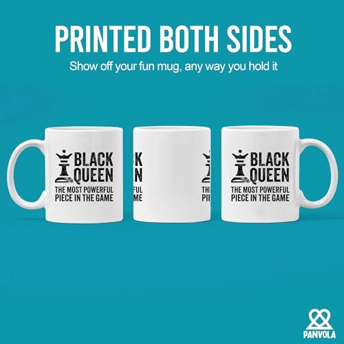 Queen The Most Powerful Piece In Game Woman | Ceramic Coffee Mug | 11 OZ
