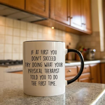 Funny Physical Therapist Novelty Thank You | Ceramic Coffee Mug | 11 OZ