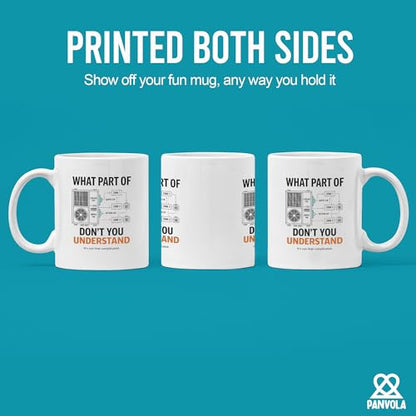 What Part of Don t You Understand Hvac Tech | Ceramic Coffee Mug | 11 OZ