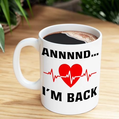 I m Back Recovery Gifts For Women Man After | Ceramic Coffee Mug | 11 OZ