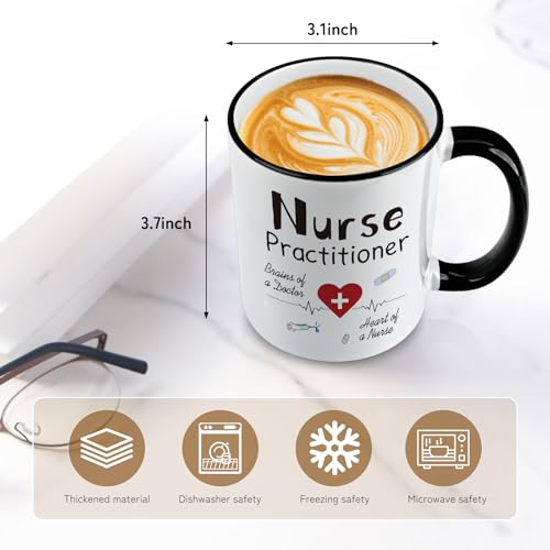 Nurse Gifts for Women Practitioner Graduation | Ceramic Coffee Mug | 11 OZ