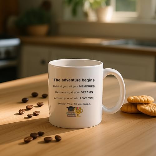 Mens Gifts for Christmas Graduation Her Him | Ceramic Coffee Mug | 11 OZ