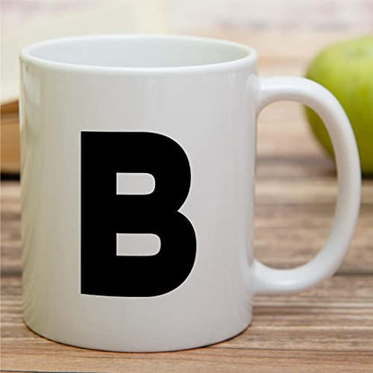Initial A-Z Alphabet Monogrammed Graduate | Ceramic Coffee Mug | 11 OZ