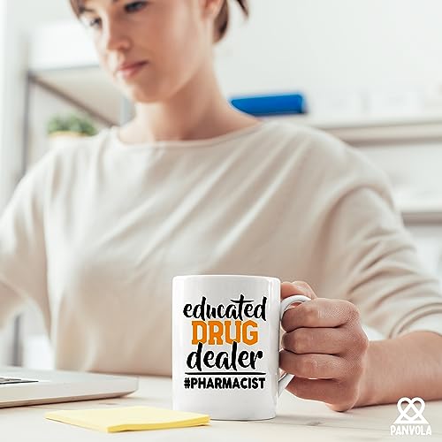 Educated Drug Dealer Funny Sarcastic | Ceramic Coffee Mug | 11 OZ