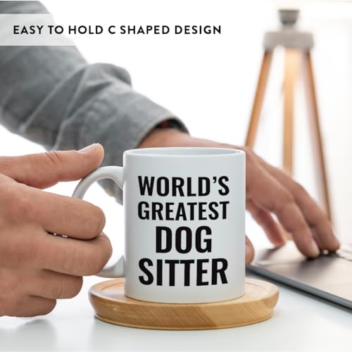 Gift for Men or Women World s Greatest Dog | Ceramic Coffee Mug | 11 OZ