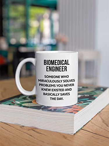 Funny Definition Biomedical Engineer PHD | Ceramic Coffee Mug | 11 OZ