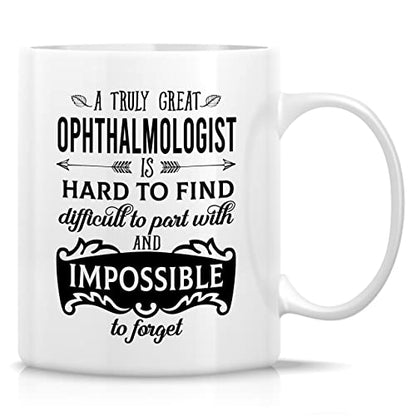 Funny Best Great Ophthalmologist Eye Doctor | Ceramic Coffee Mug | 11 OZ