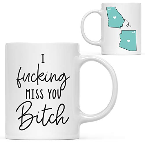 Funny Rude Long Distance Self Graduate | Ceramic Coffee Mug | 11 OZ