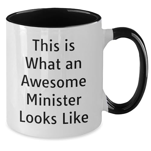 Minister Two Tone Quote This Is What Doctorate | Ceramic Coffee Mug | 11 OZ