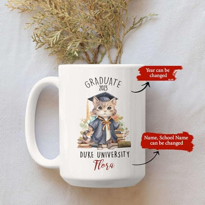 Cute Graduation Customized Unique Name And | Customised Coffee Mug | 11 OZ