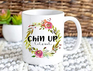 Ceremic Chin Up Tits Out Funny Present 0vo6dl | Ceramic Coffee Mug | 11 OZ