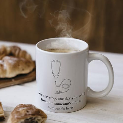 Nurse Inspirational Nursing Medical Student | Ceramic Coffee Mug | 11 OZ
