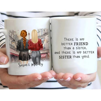 Personalized Sister Birthday Gifts Mother s | Customised Coffee Mug | 11 OZ