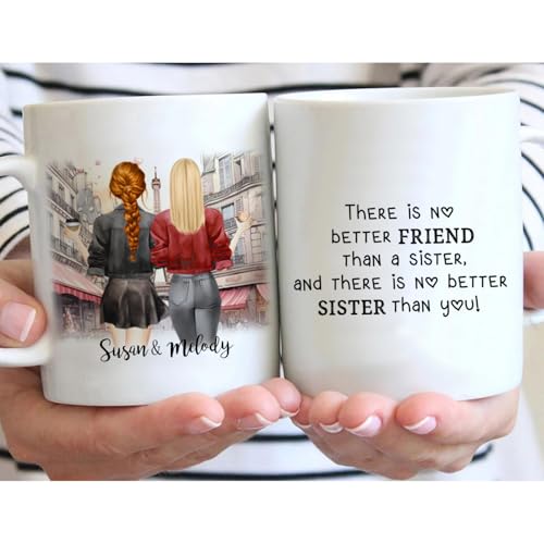 Personalized Sister Birthday Gifts Mother s | Customised Coffee Mug | 11 OZ