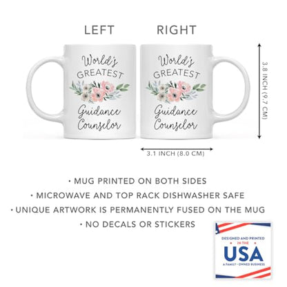 Gift for Women World s Greatest Guidance | Ceramic Coffee Mug | 11 OZ
