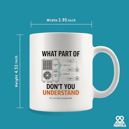 What Part of Don t You Understand Hvac Tech | Ceramic Coffee Mug | 11 OZ