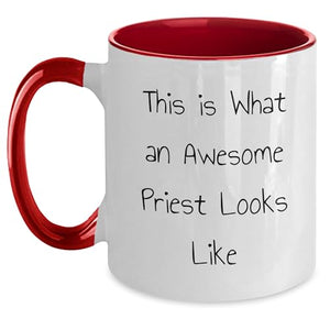 Funny Priest Gifts This Is What An Awesome | Ceramic Coffee Mug | 11 OZ
