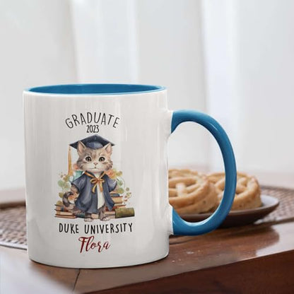 Cute Graduation Customized Unique Name And | Customised Coffee Mug | 11 OZ