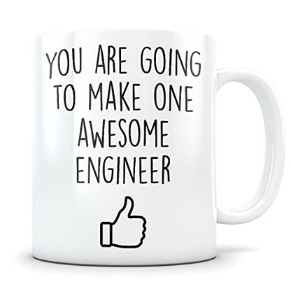 Engineering graduation gift Engineer student | Ceramic Coffee Mug | 11 OZ