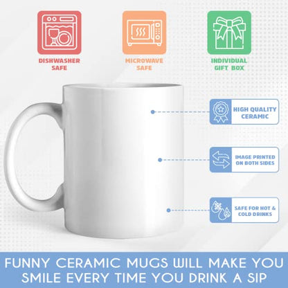 CUBICER Personalized Daisy Flower | Customised Coffee Mug | 11 OZ