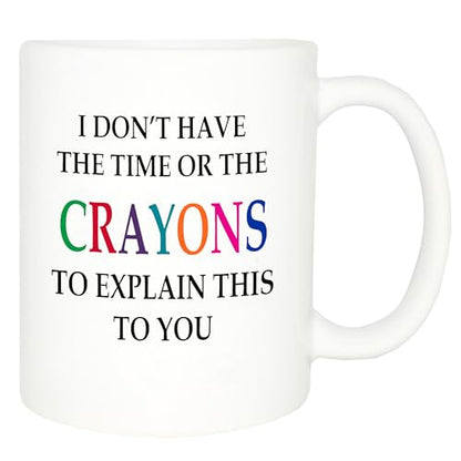 Rogue River Tactical Funny Sarcastic I Don t | Ceramic Coffee Mug | 11 OZ