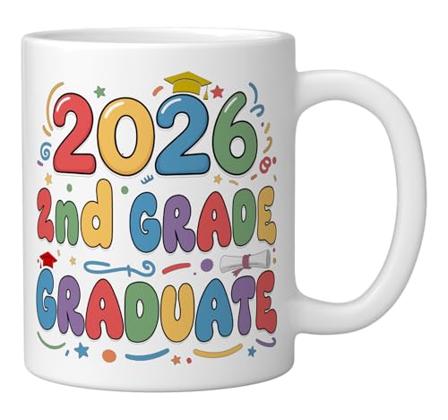 2nd Grade Graduate 2026 Graduation | Ceramic Coffee Mug | 11 OZ