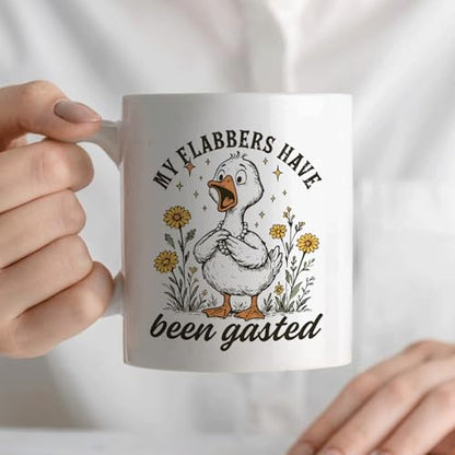 Sarcastic Goose Floral Funny Snarky My | Ceramic Coffee Mug | 11 OZ