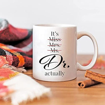 Shqiueos Funny Doctor Gifts for Women It s Dr | Ceramic Coffee Mug | 11 OZ