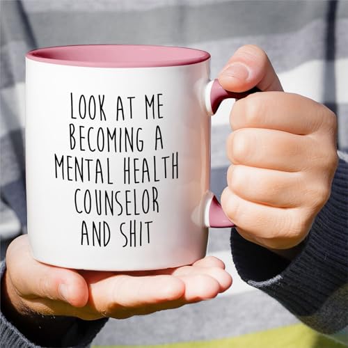 Funny Mental Health Counselor or Funny | Ceramic Coffee Mug | 11 OZ