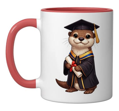 Cute Otter Graduation Funny | Ceramic Coffee Mug | 11 OZ
