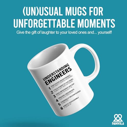 Understanding Engineers Funny Engineer Gifts | Ceramic Coffee Mug | 11 OZ
