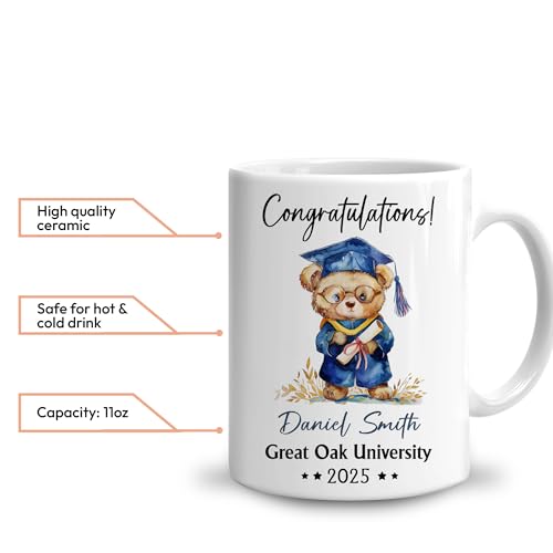 Personalized Graduation Customized | Customised Coffee Mug | 11 OZ